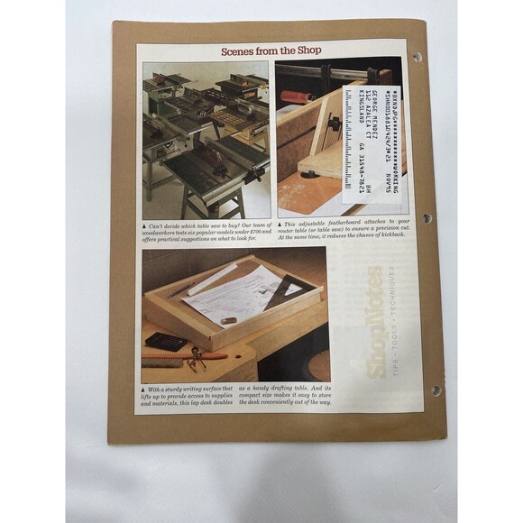 13 Woodsmith And ShopNotes Woodworking Magazines - Picture 12 of 12
